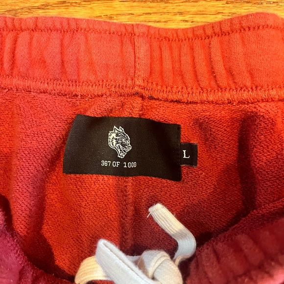 Darc sports red sweatpants size large - Picture 3 of 6